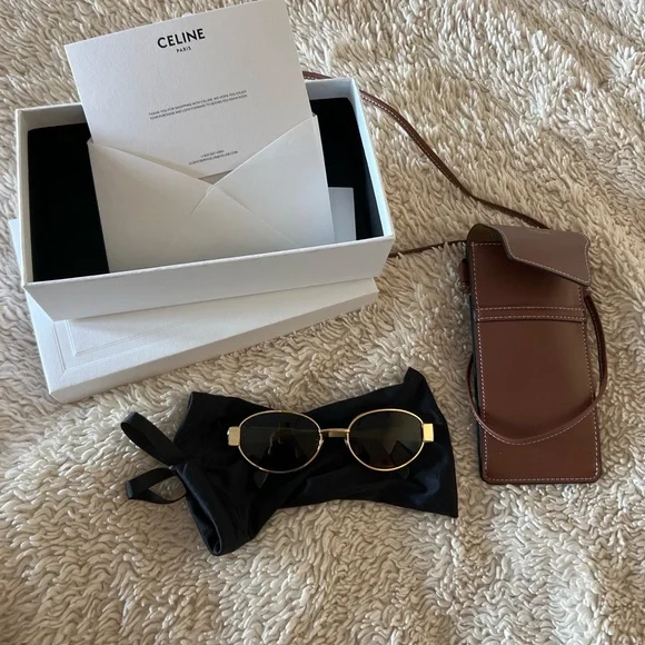 Celine Triomphe Metal 01 Sunglasses - Picture 2 of 7